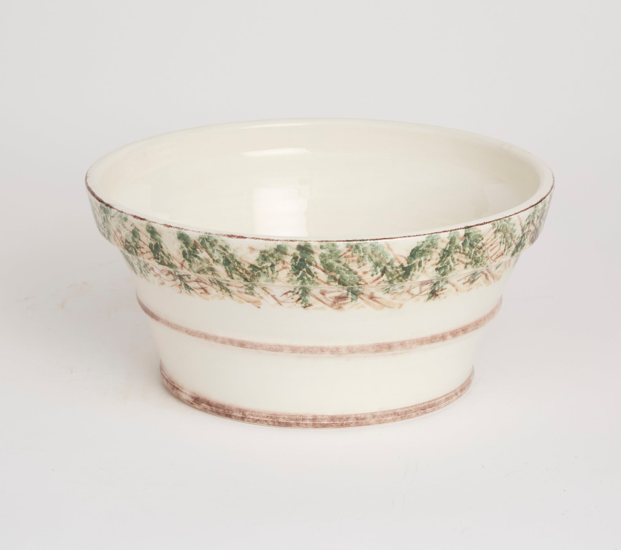 Forest Serving Bowl - Italian Pottery