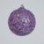 3" Textured Ball Lavender - Glass Balls