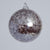 4" Iodized Silver - Glass Balls