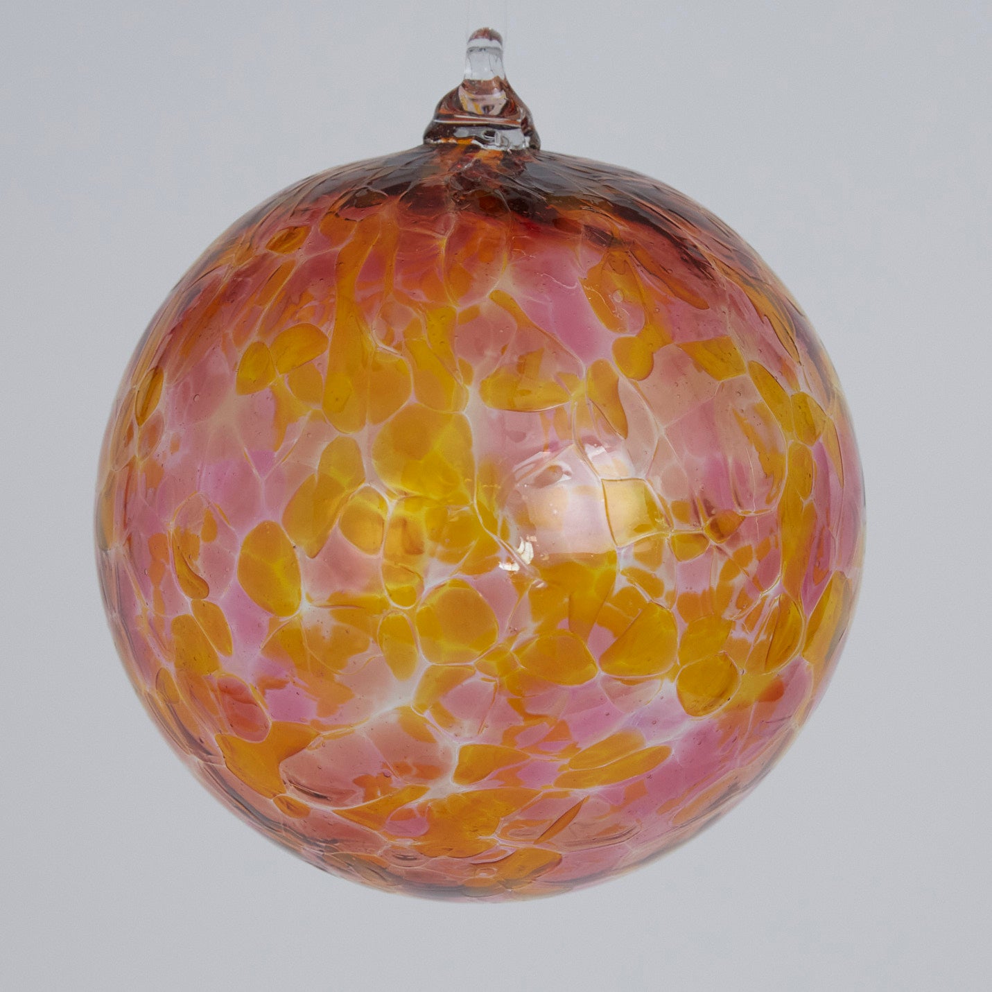 5" Pink/Yellow - Glass Balls