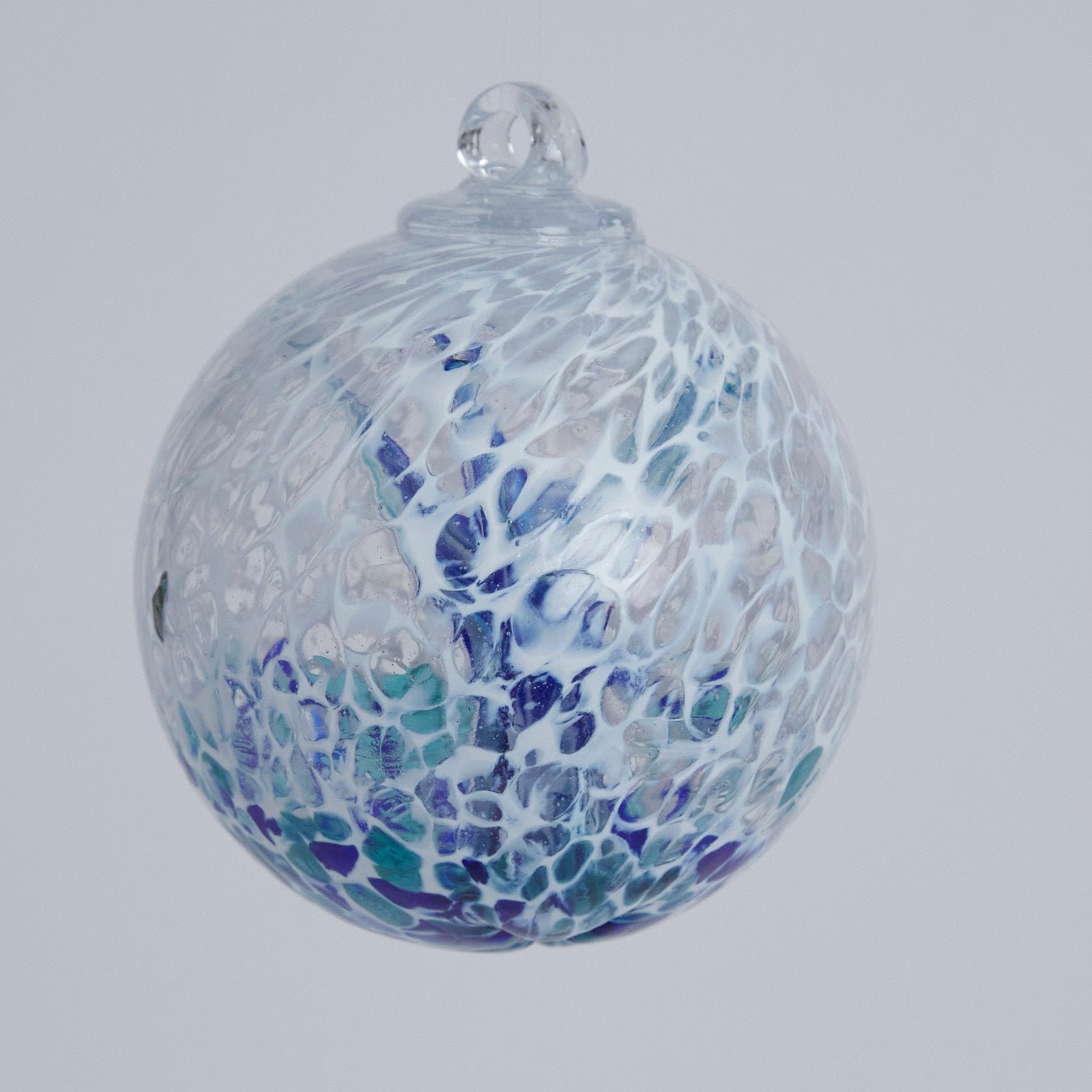 Lace Tree Ball Blue - Glass Balls