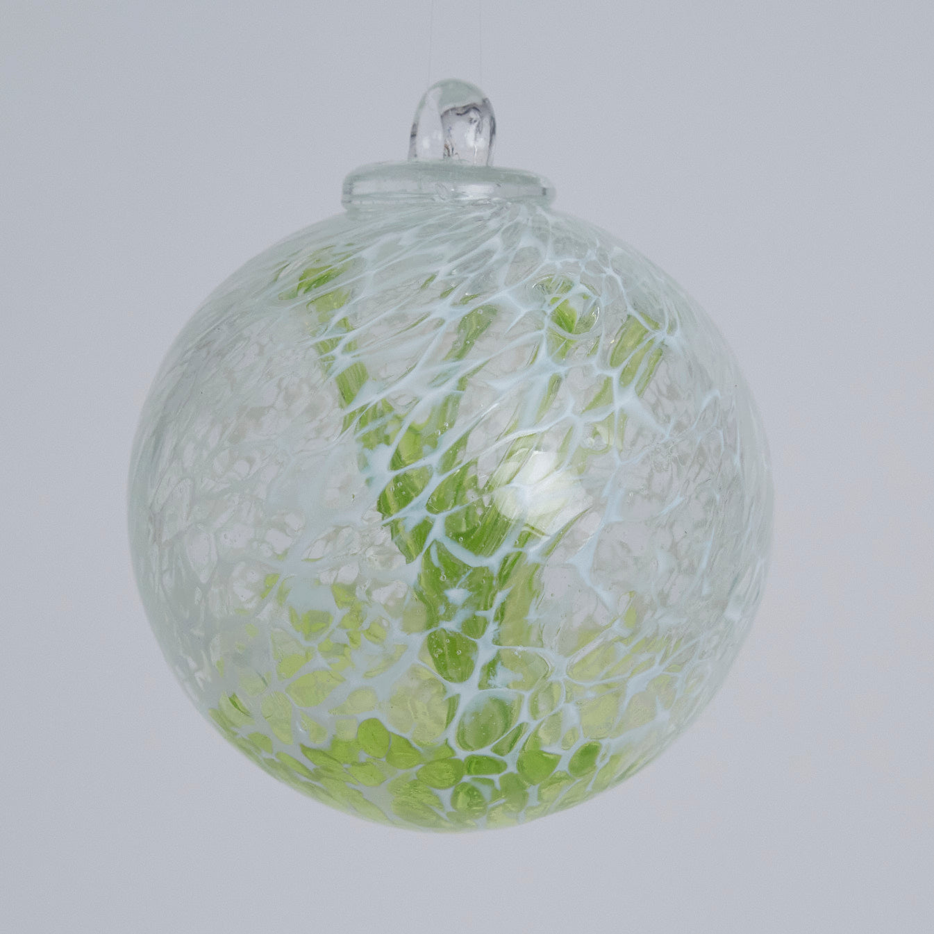 Lace Tree Ball Green - Glass Balls