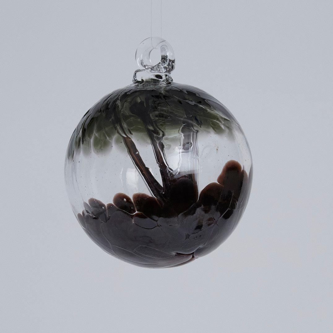2" Tree Ball Black - Glass Balls